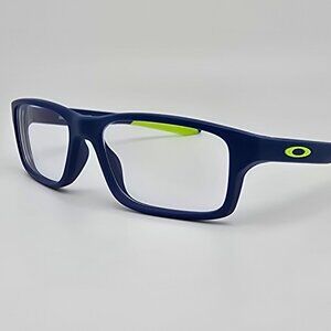 Oakley OY8002-0449 Crosslink XS Satin Navy Youth Eyeglasses Frame 49-14-117